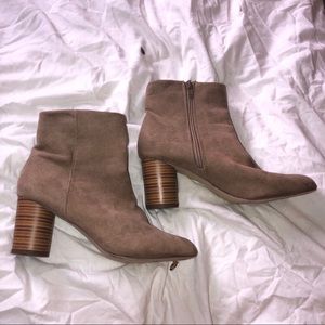 JustFab ankle booties